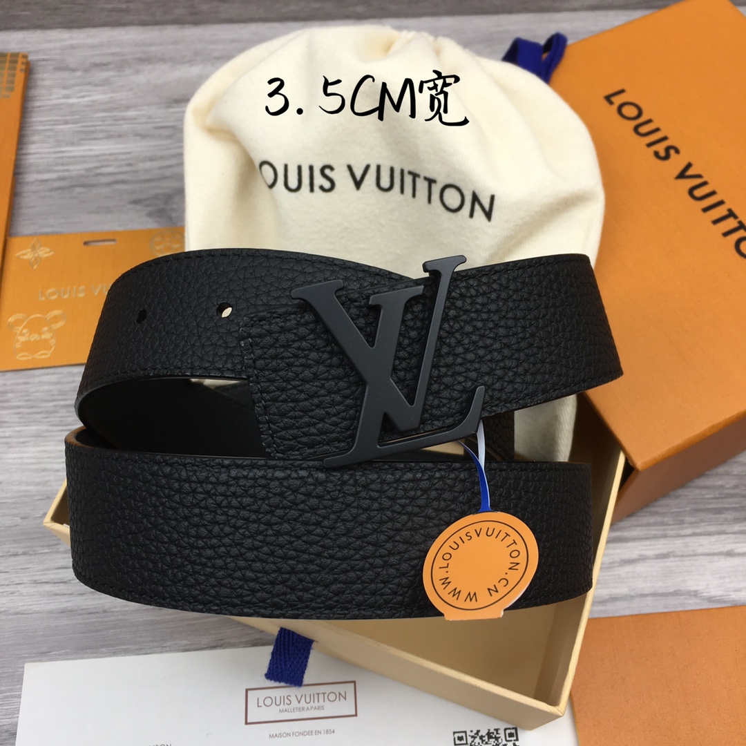 Louis Vuitton Men's Casual 3.5cm Reversible Belt