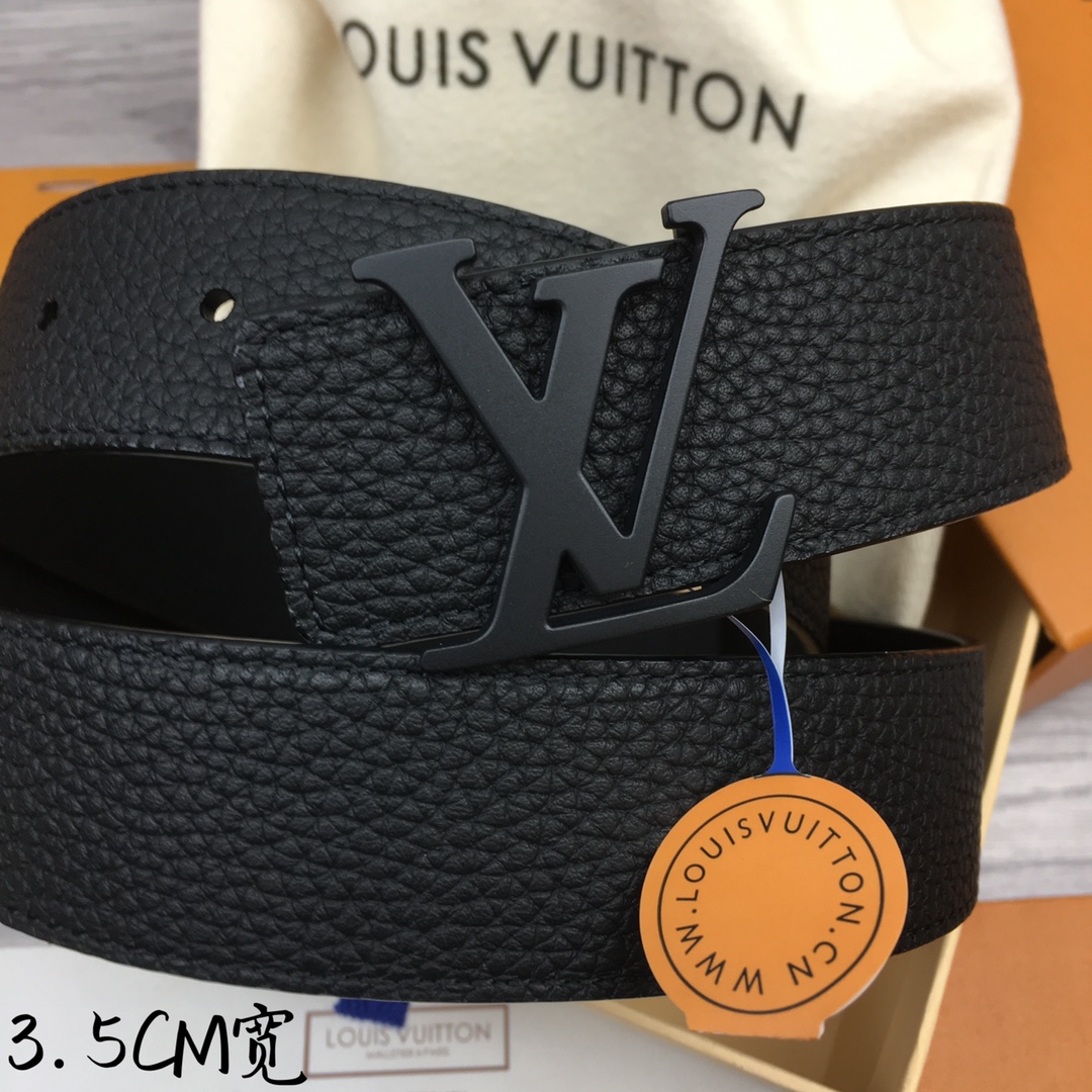 Louis Vuitton Men's Casual 3.5cm Reversible Belt