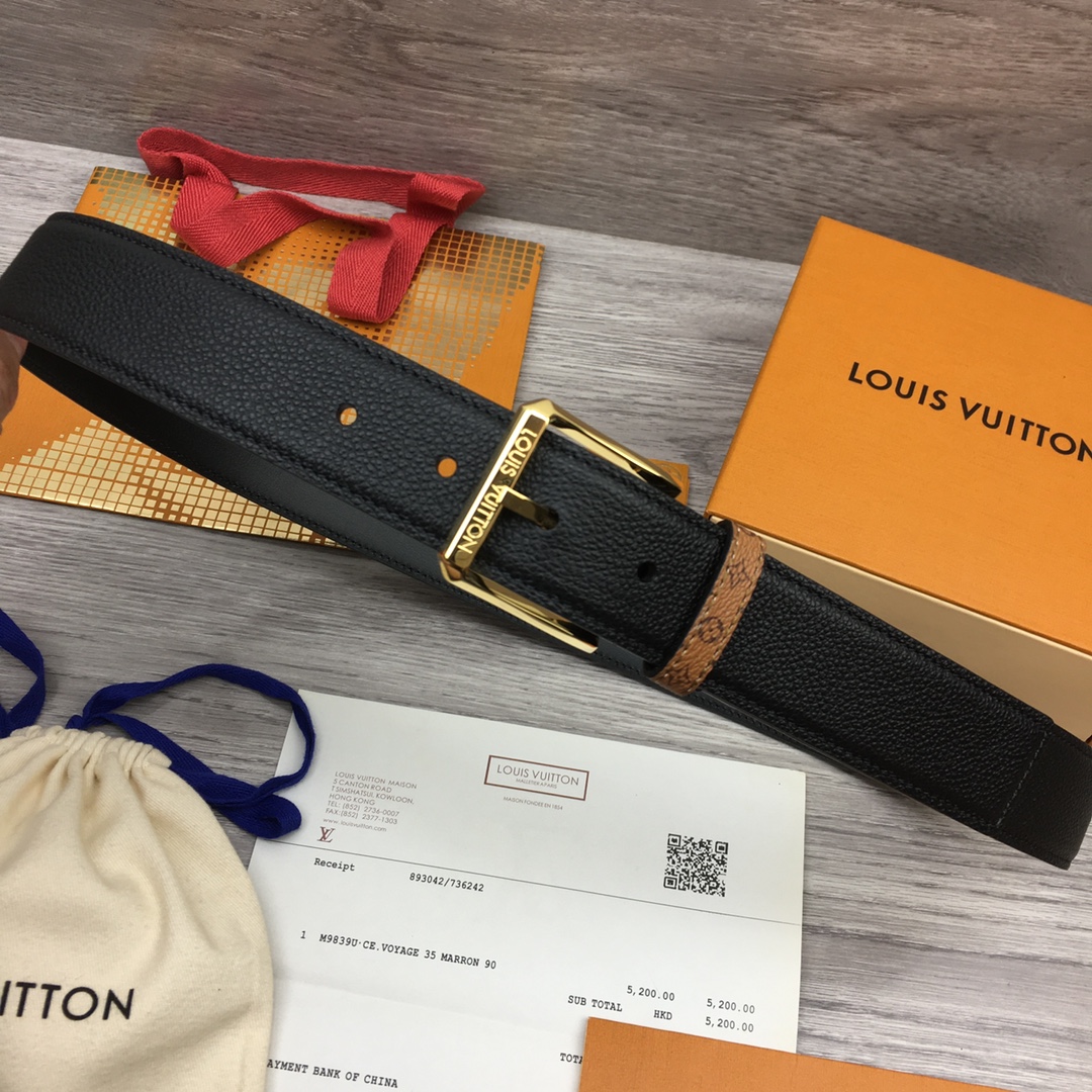 Louis Vuitton Men's New Reversible Belt