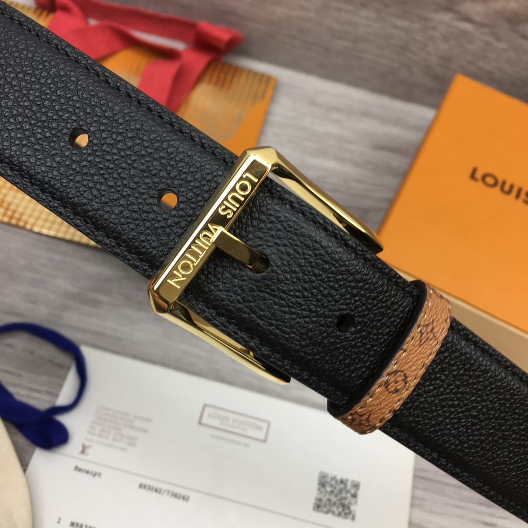 Louis Vuitton Men's New Reversible Belt