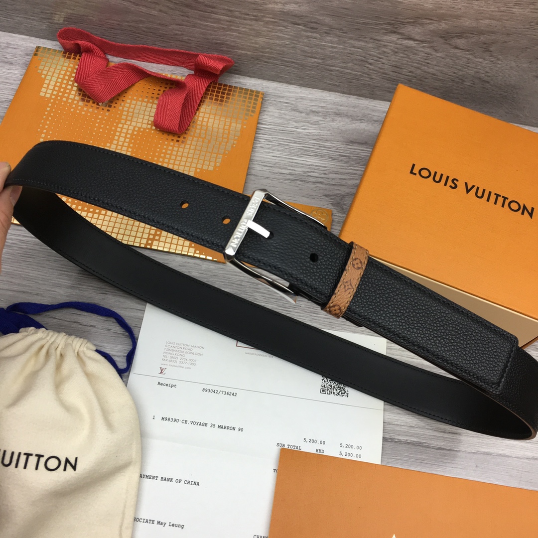 Louis Vuitton Men's New Reversible Belt