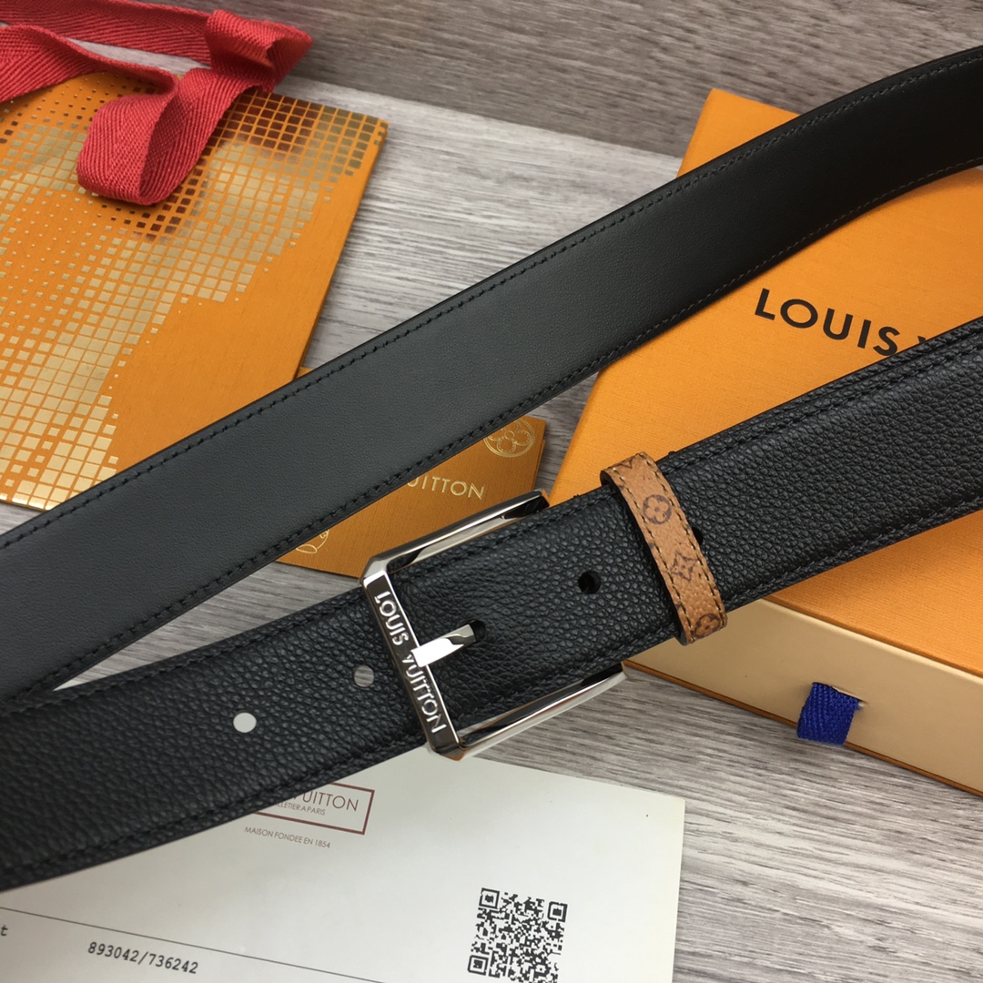 Louis Vuitton Men's New Reversible Belt