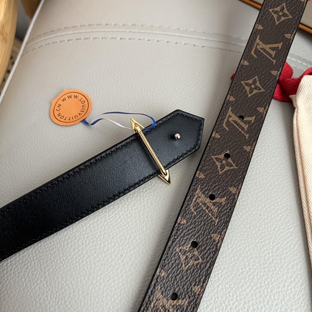 Louis Vuitton LV Women's Reversible Belt