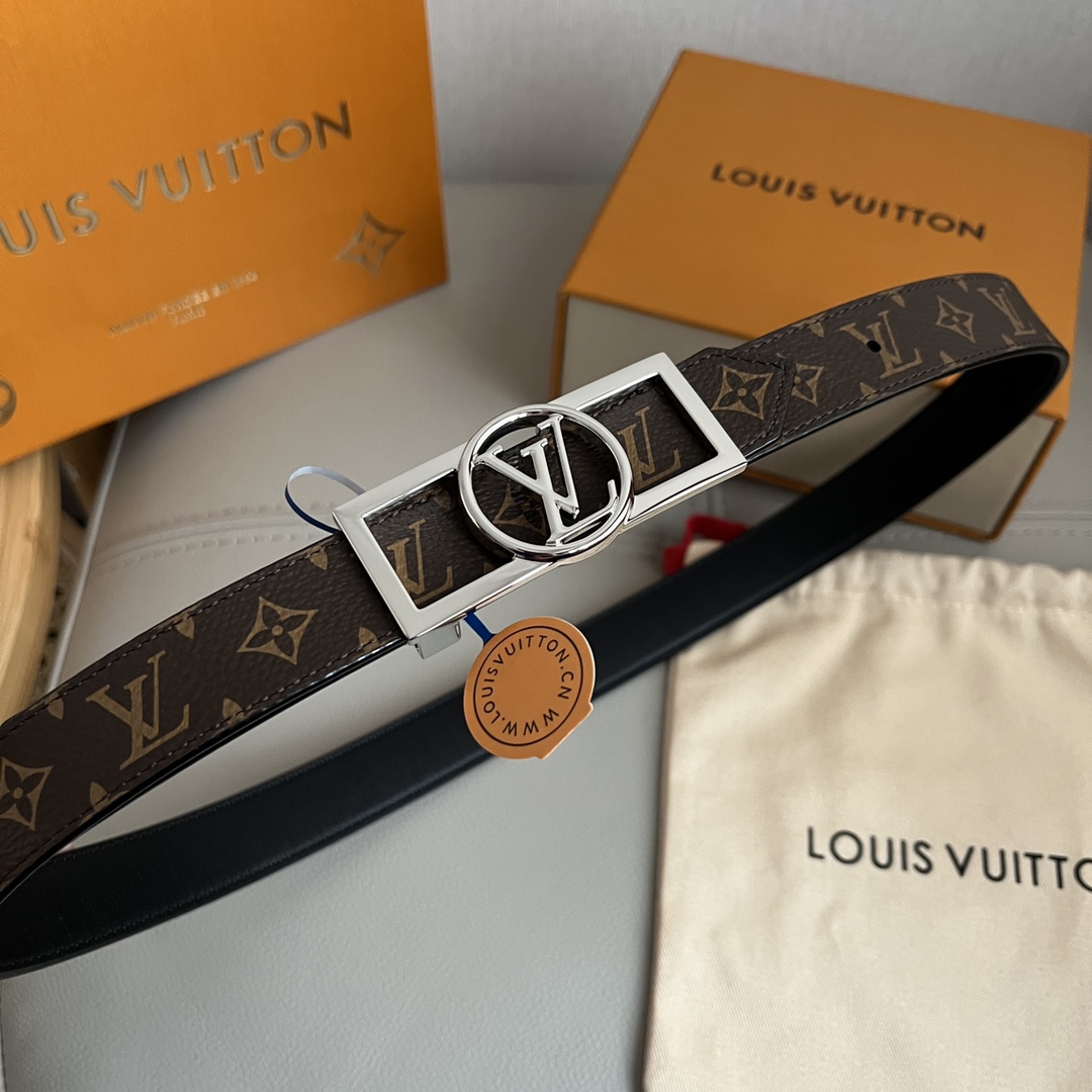 Louis Vuitton LV Women's Reversible Belt