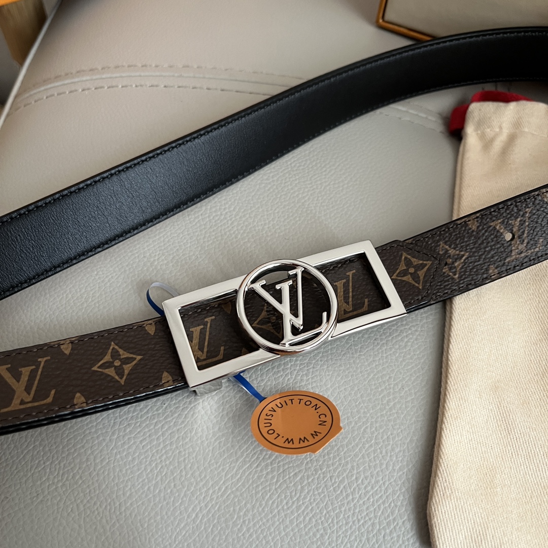 Louis Vuitton LV Women's Reversible Belt