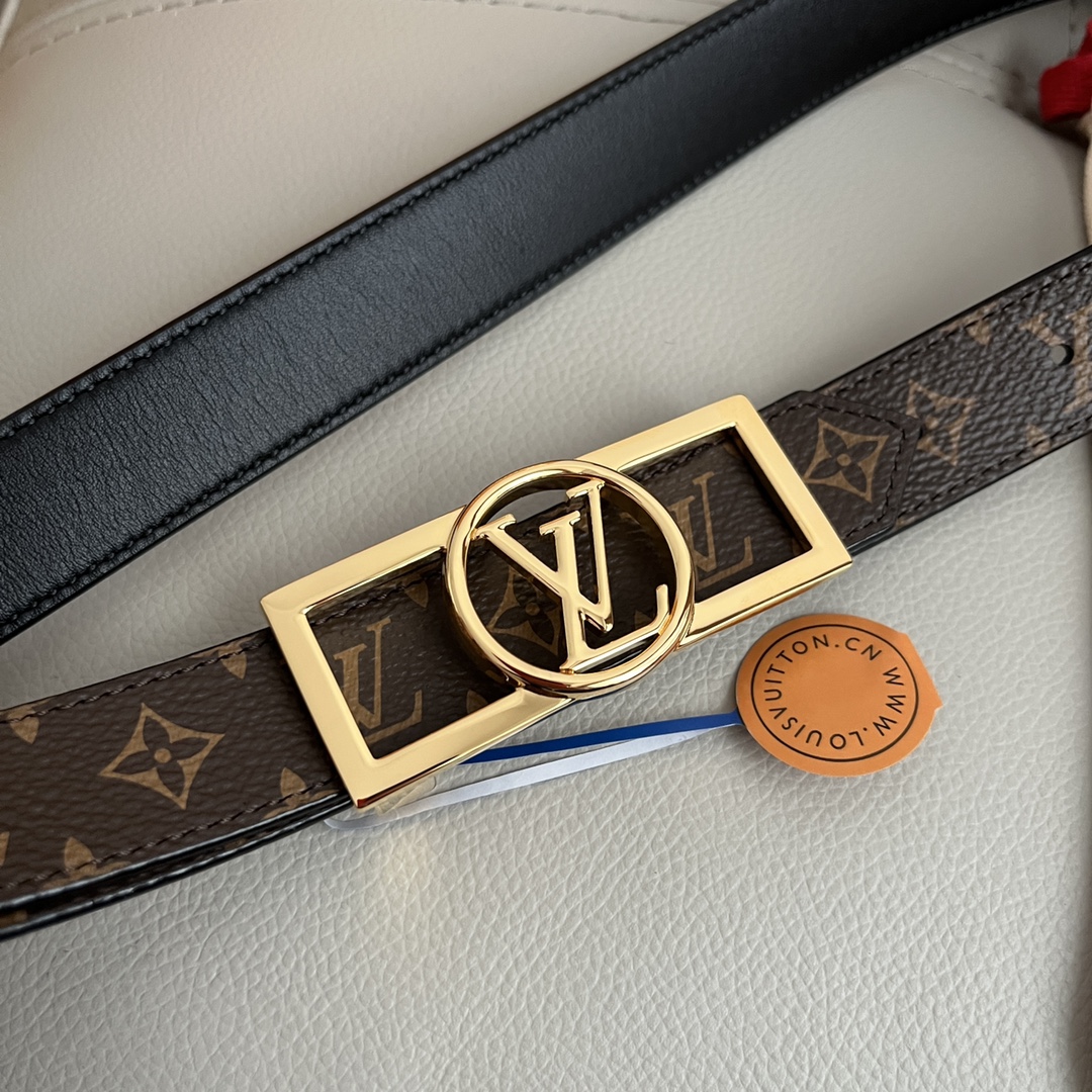 Louis Vuitton LV Women's Reversible Belt