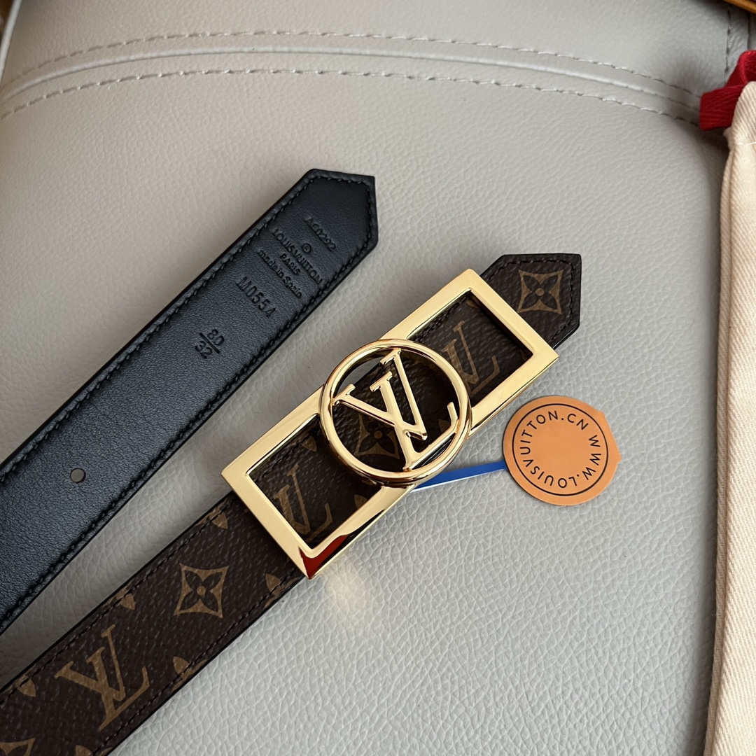 Louis Vuitton LV Women's Reversible Belt