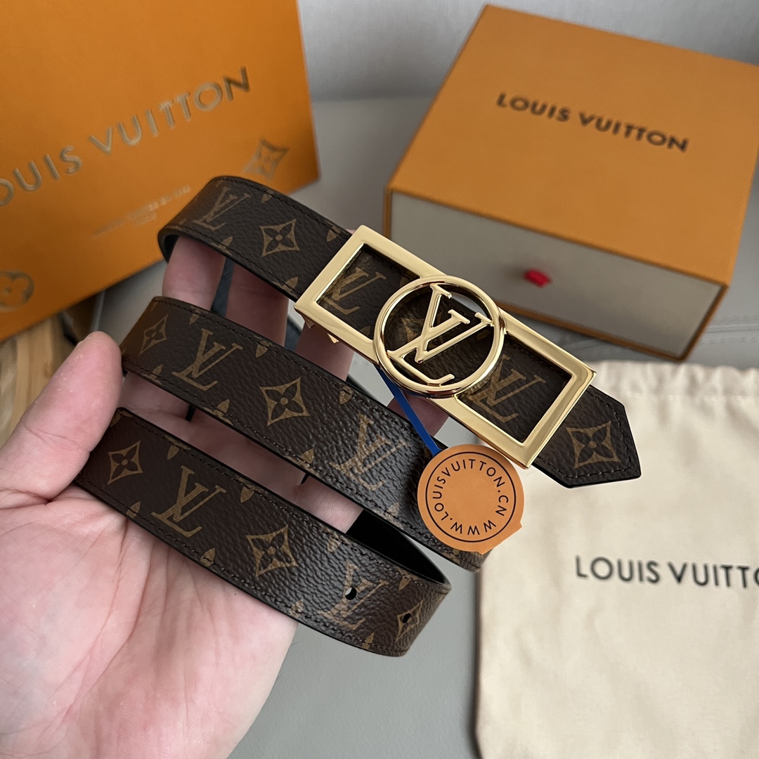 Louis Vuitton LV Women's Reversible Belt