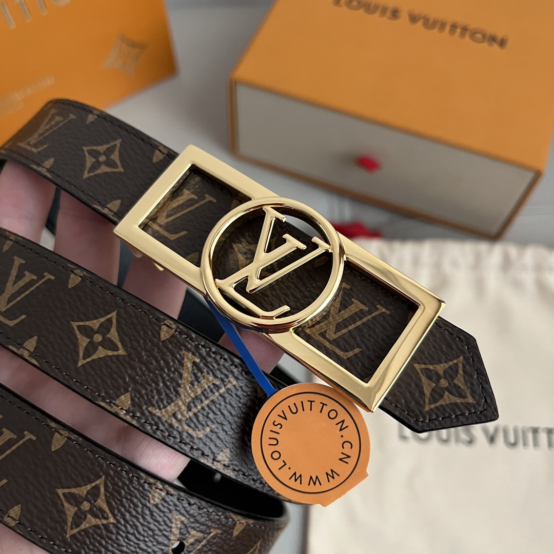 Louis Vuitton LV Women's Reversible Belt