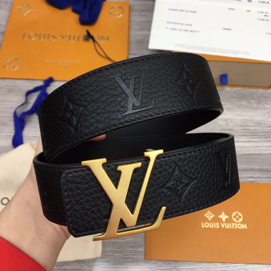 Louis Vuitton LV Reversible 4cm Logo Belt