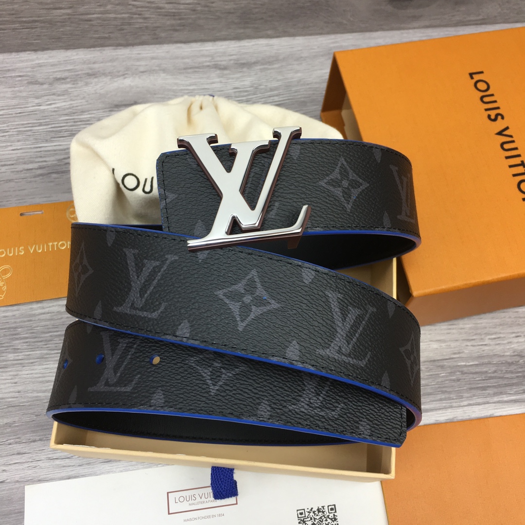 Louis Vuitton LV Men's Reversible 4cm Canvas Belt