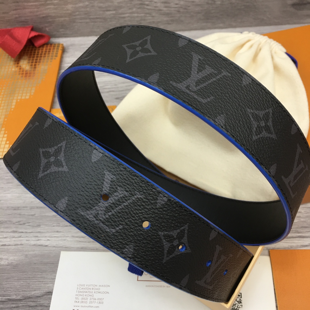 Louis Vuitton LV Men's Reversible 4cm Canvas Belt