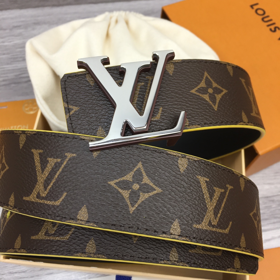 Louis Vuitton LV Men's Reversible 4cm Canvas Belt