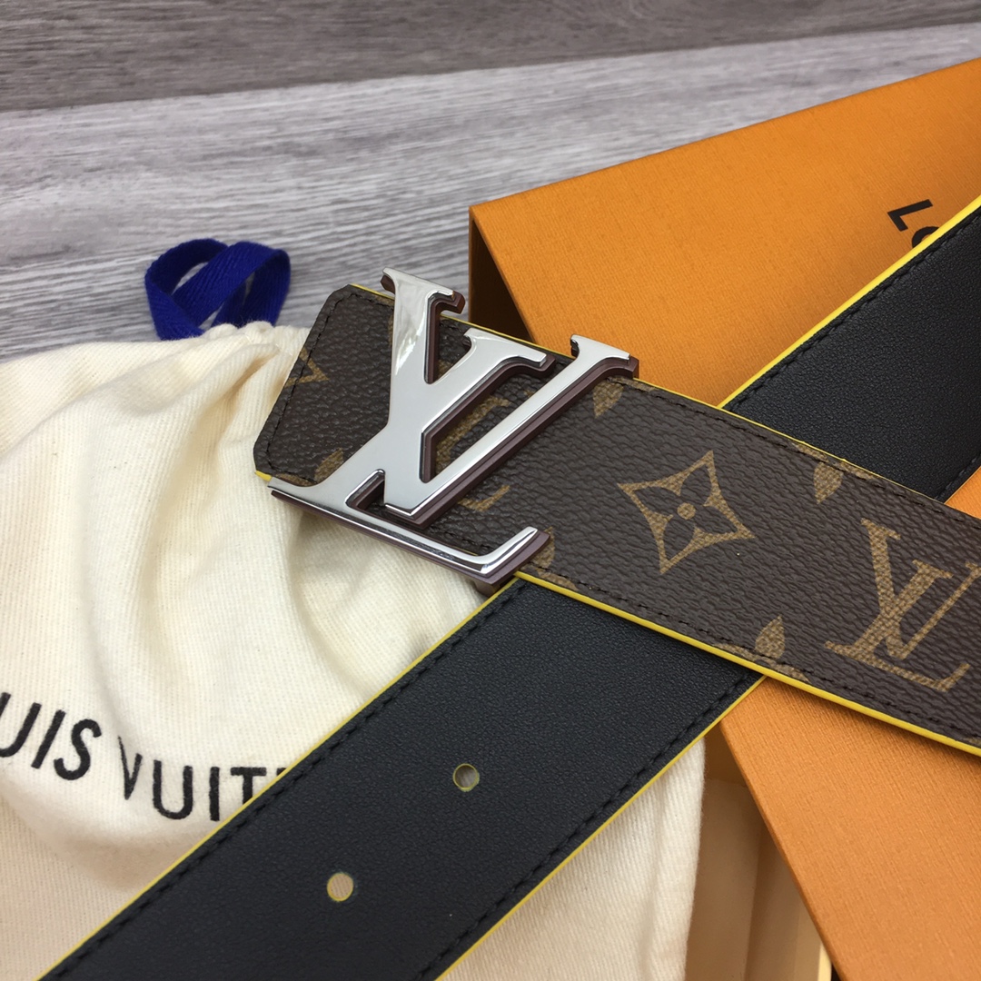 Louis Vuitton LV Men's Reversible 4cm Canvas Belt