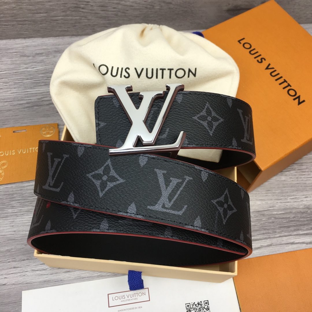 Louis Vuitton LV Men's Reversible 4cm Canvas Belt