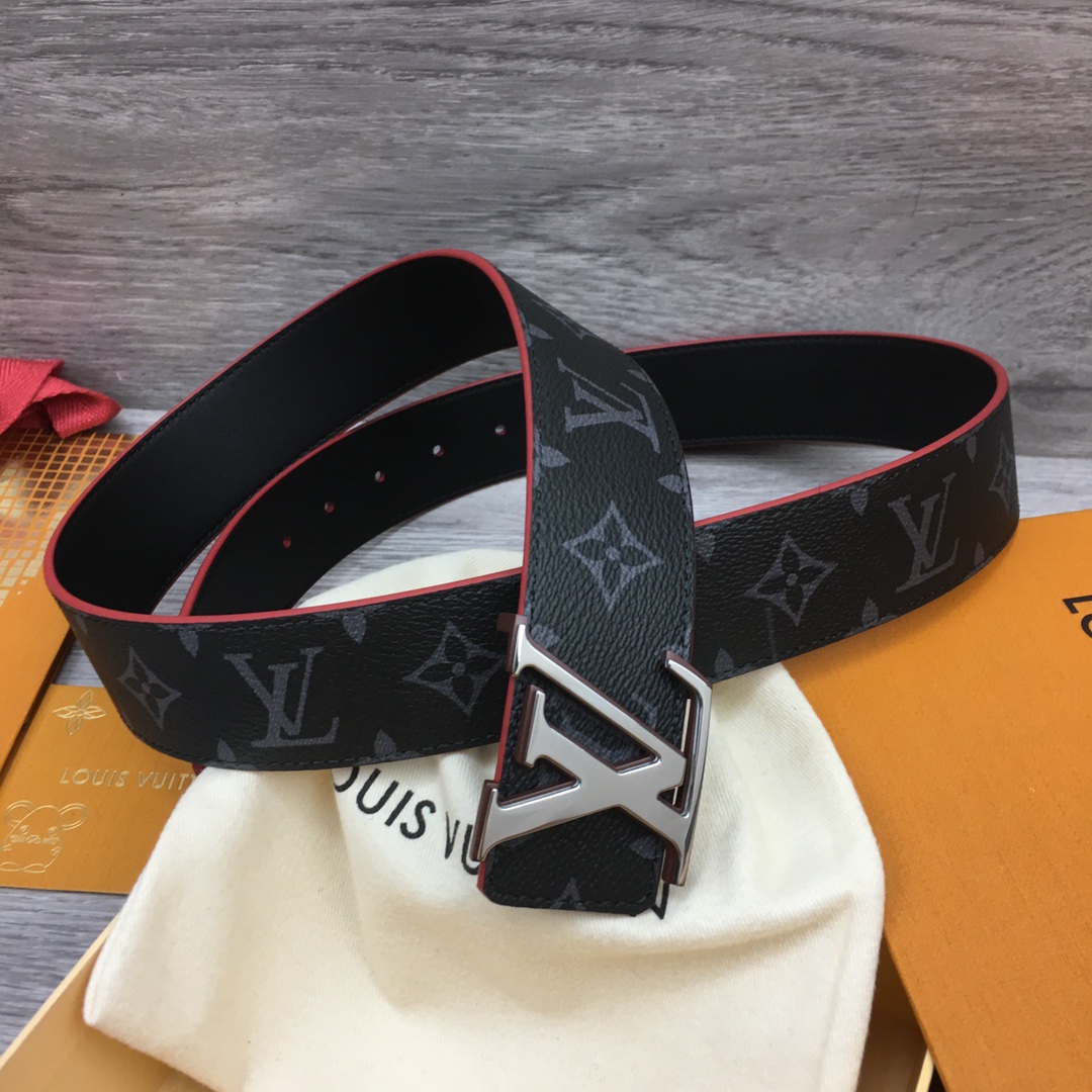 Louis Vuitton LV Men's Reversible 4cm Canvas Belt