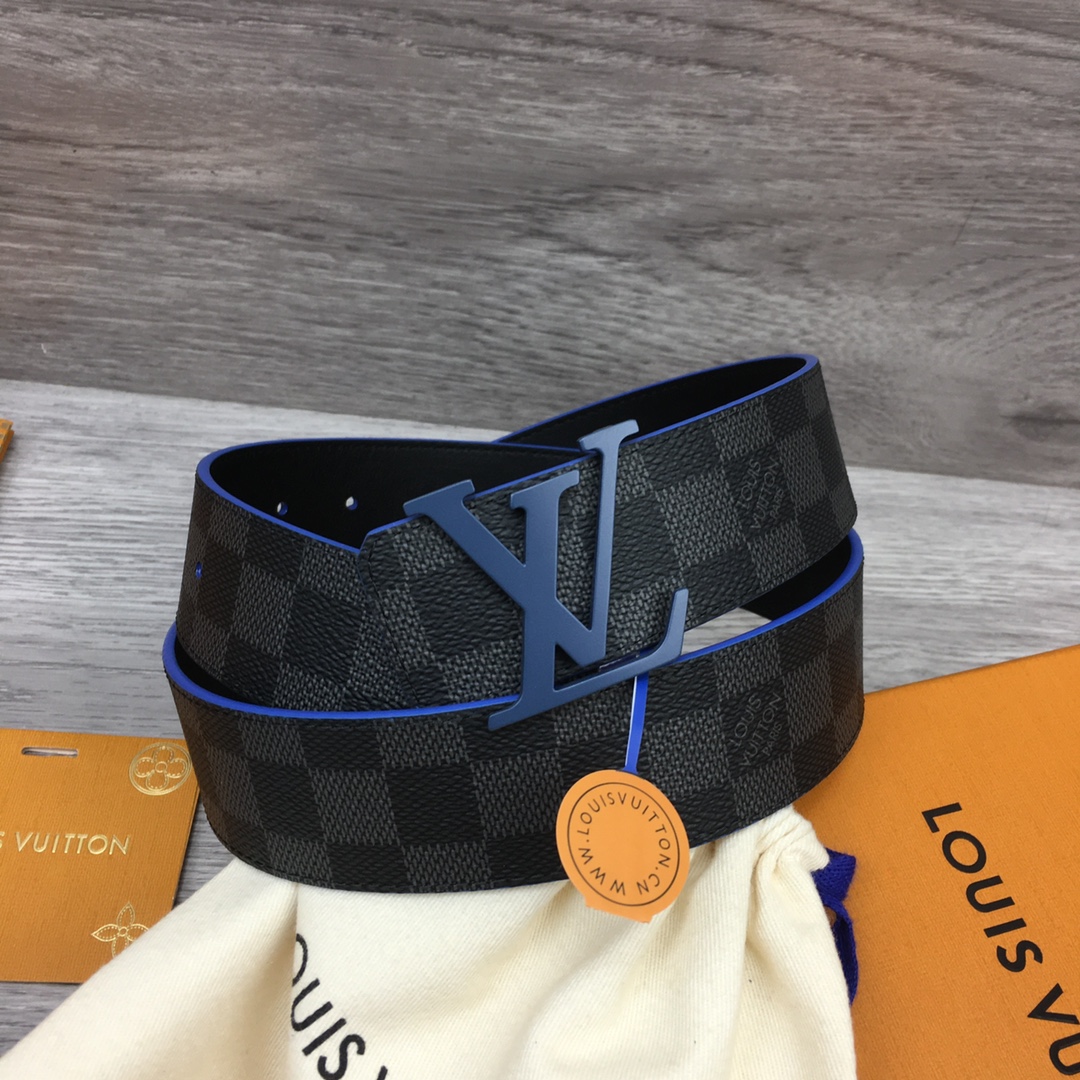 Louis Vuitton LV Reversible 40mm Canvas and Calfskin Belt