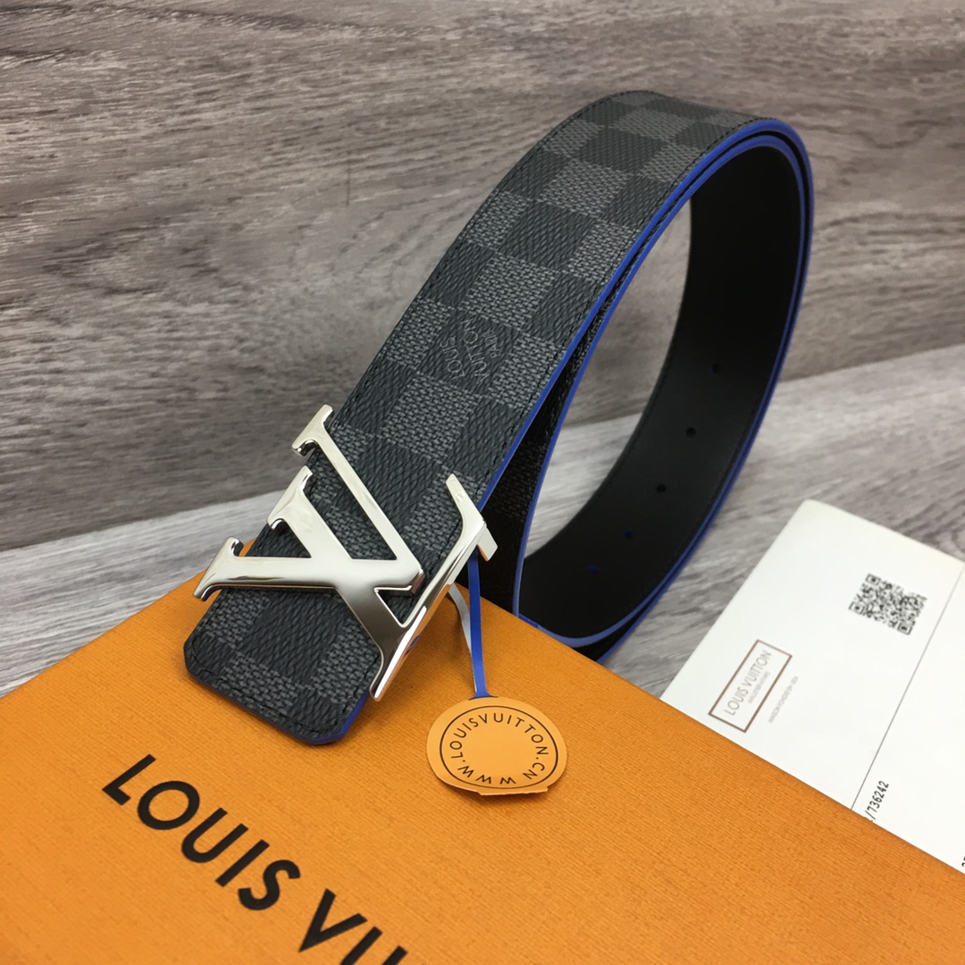 Louis Vuitton LV Reversible 40mm Canvas and Calfskin Belt