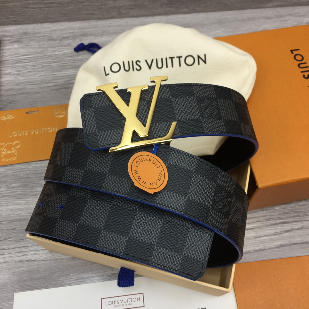 Louis Vuitton LV Reversible 40mm Canvas and Calfskin Belt