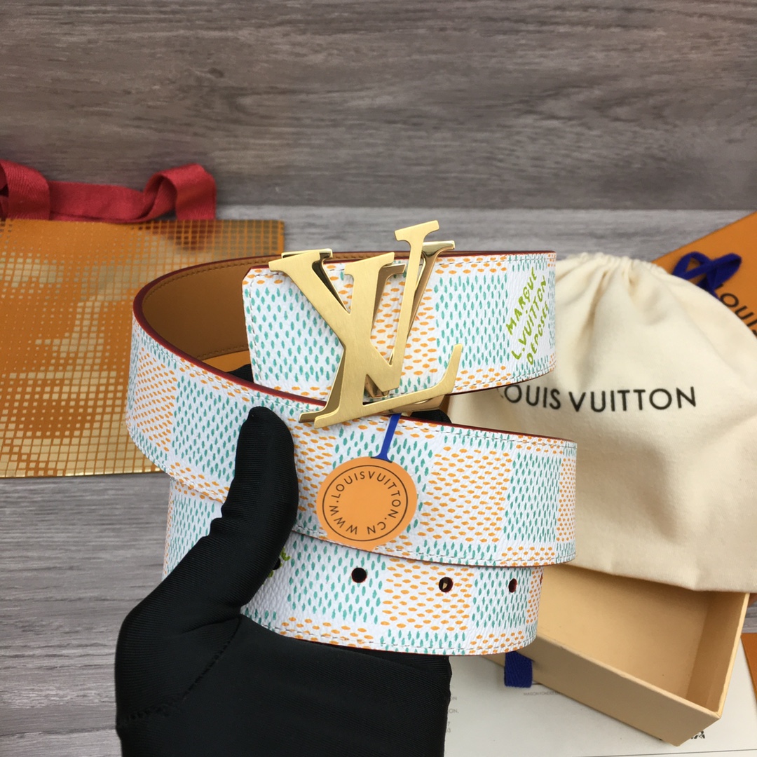 Louis Vuitton LV Men's New Canvas Belt