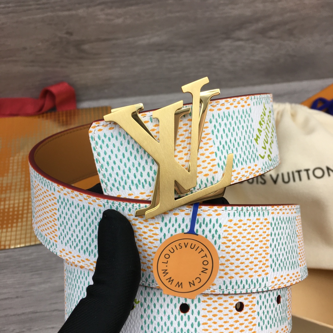 Louis Vuitton LV Men's New Canvas Belt