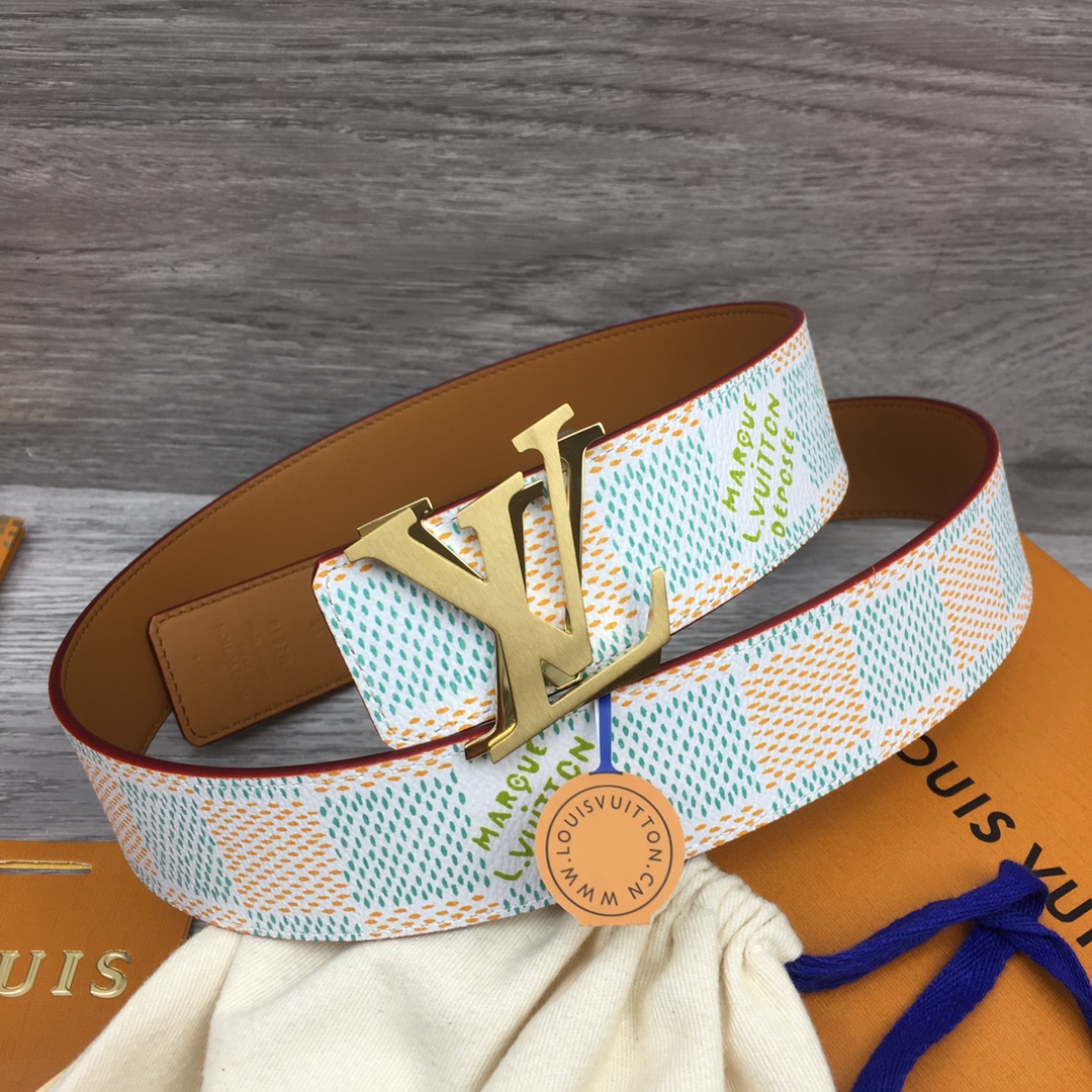 Louis Vuitton LV Men's New Canvas Belt