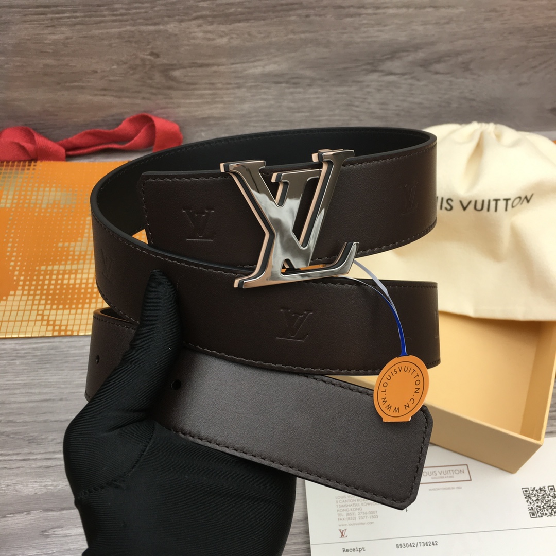 Louis Vuitton LV Premium Reversible Leather Belt