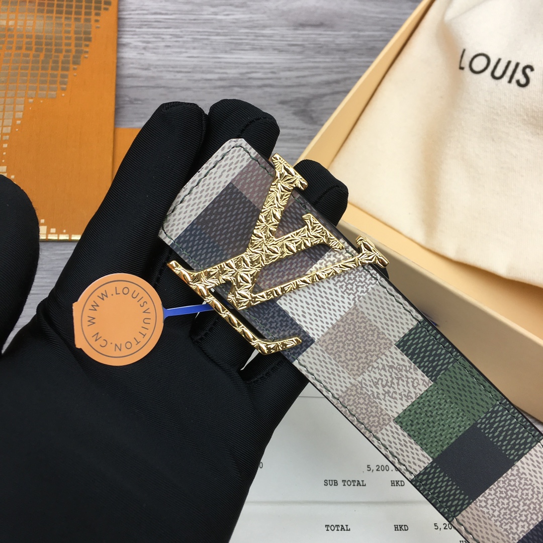 Louis Vuitton LV Men's Heavy-Duty Belt