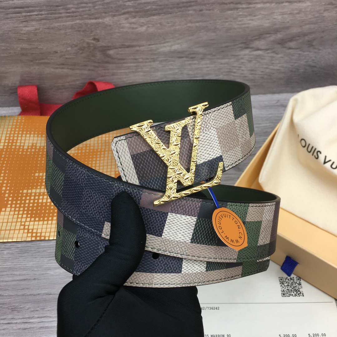 Louis Vuitton LV Men's Heavy-Duty Belt