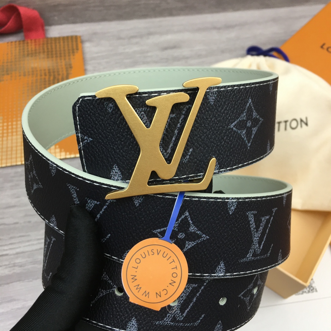 Louis Vuitton LV Custom Canvas Reversible Belt