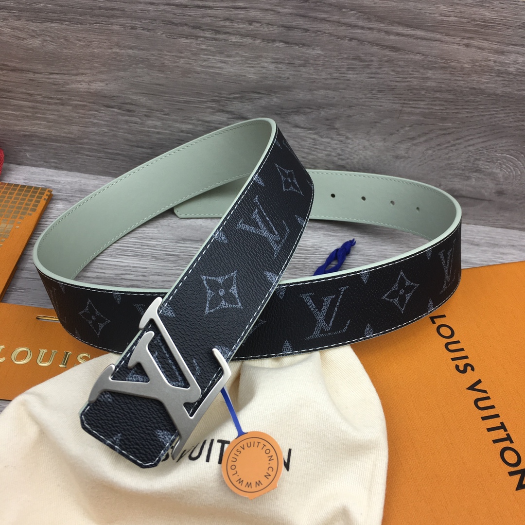 Louis Vuitton LV Custom Canvas Reversible Belt