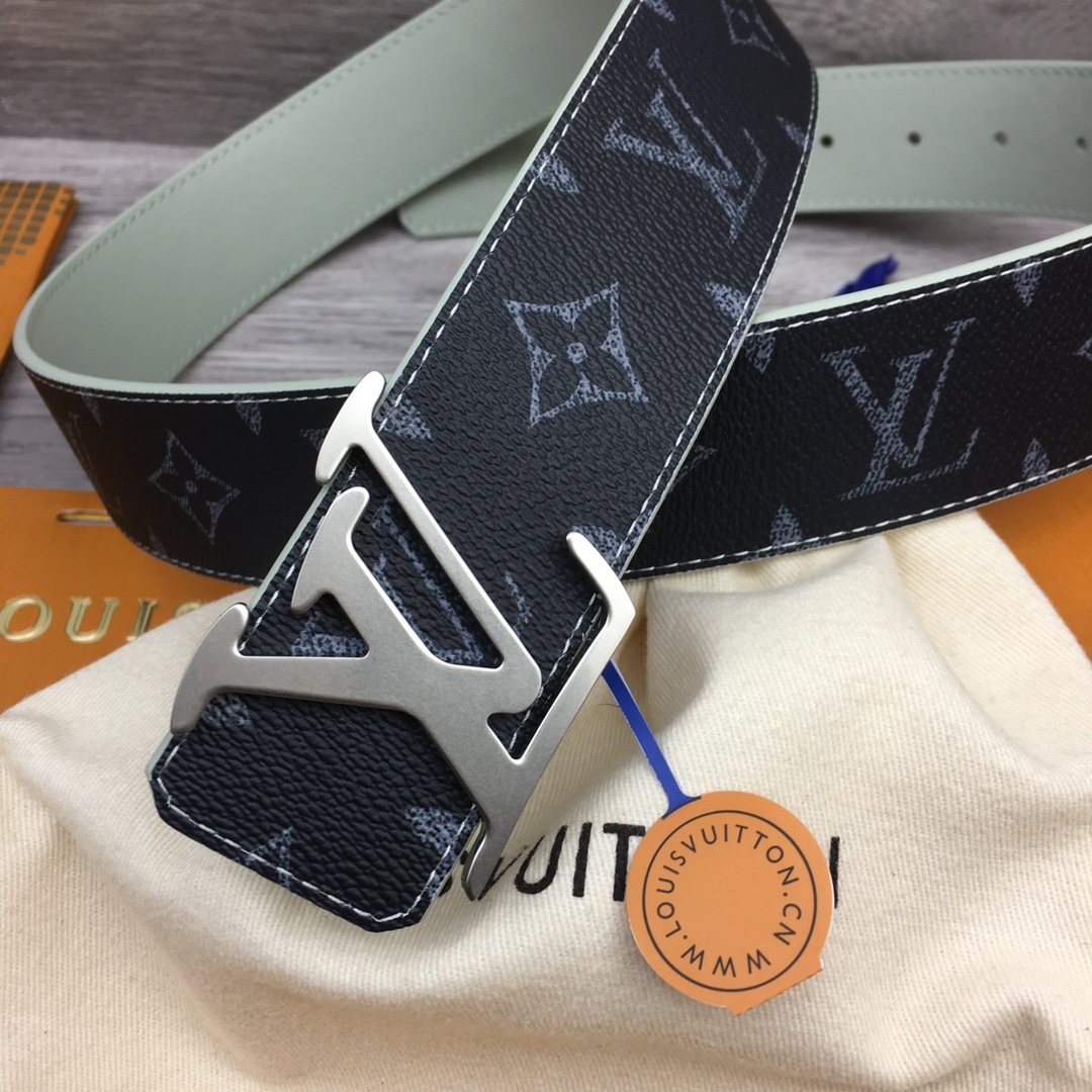 Louis Vuitton LV Custom Canvas Reversible Belt