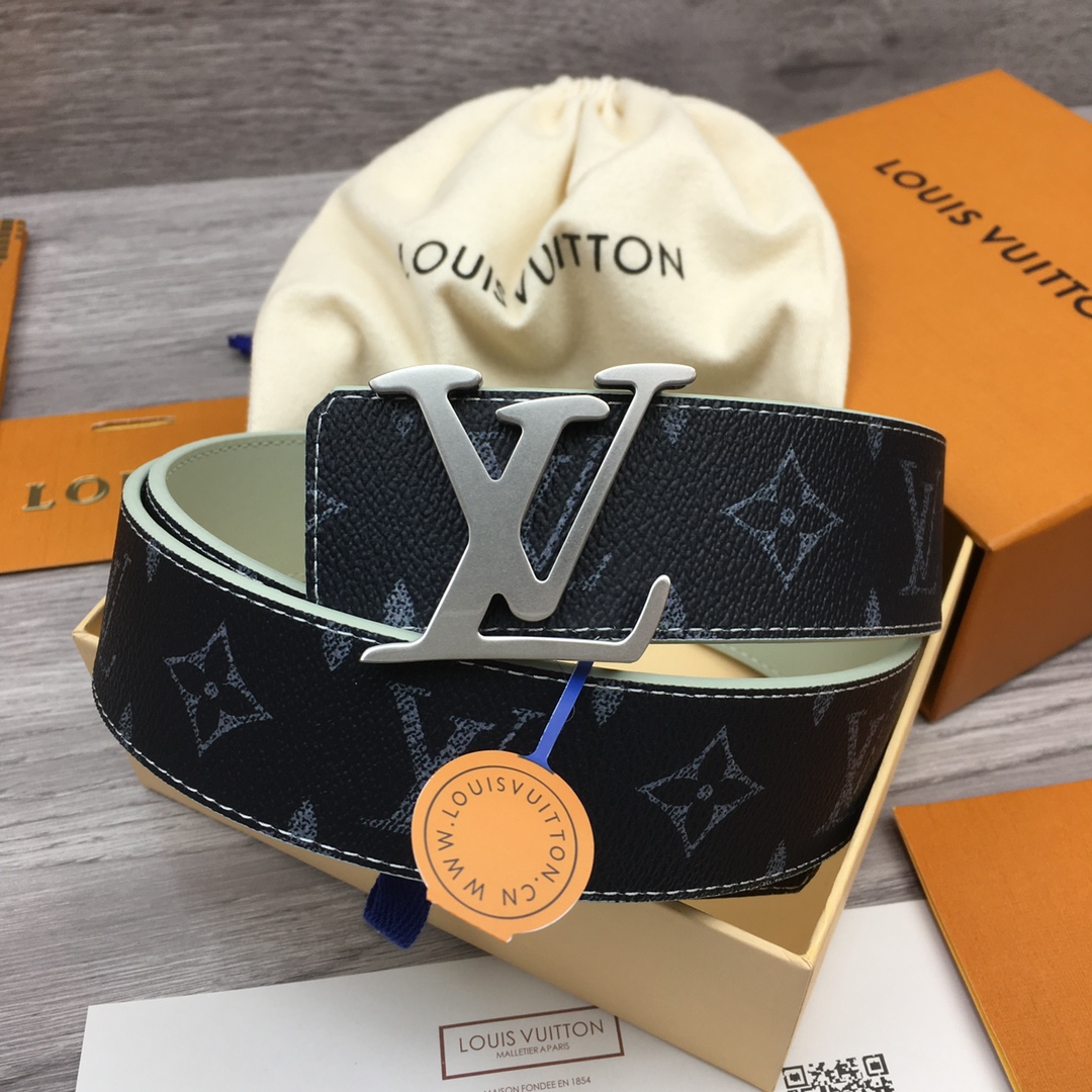 Louis Vuitton LV Custom Canvas Reversible Belt