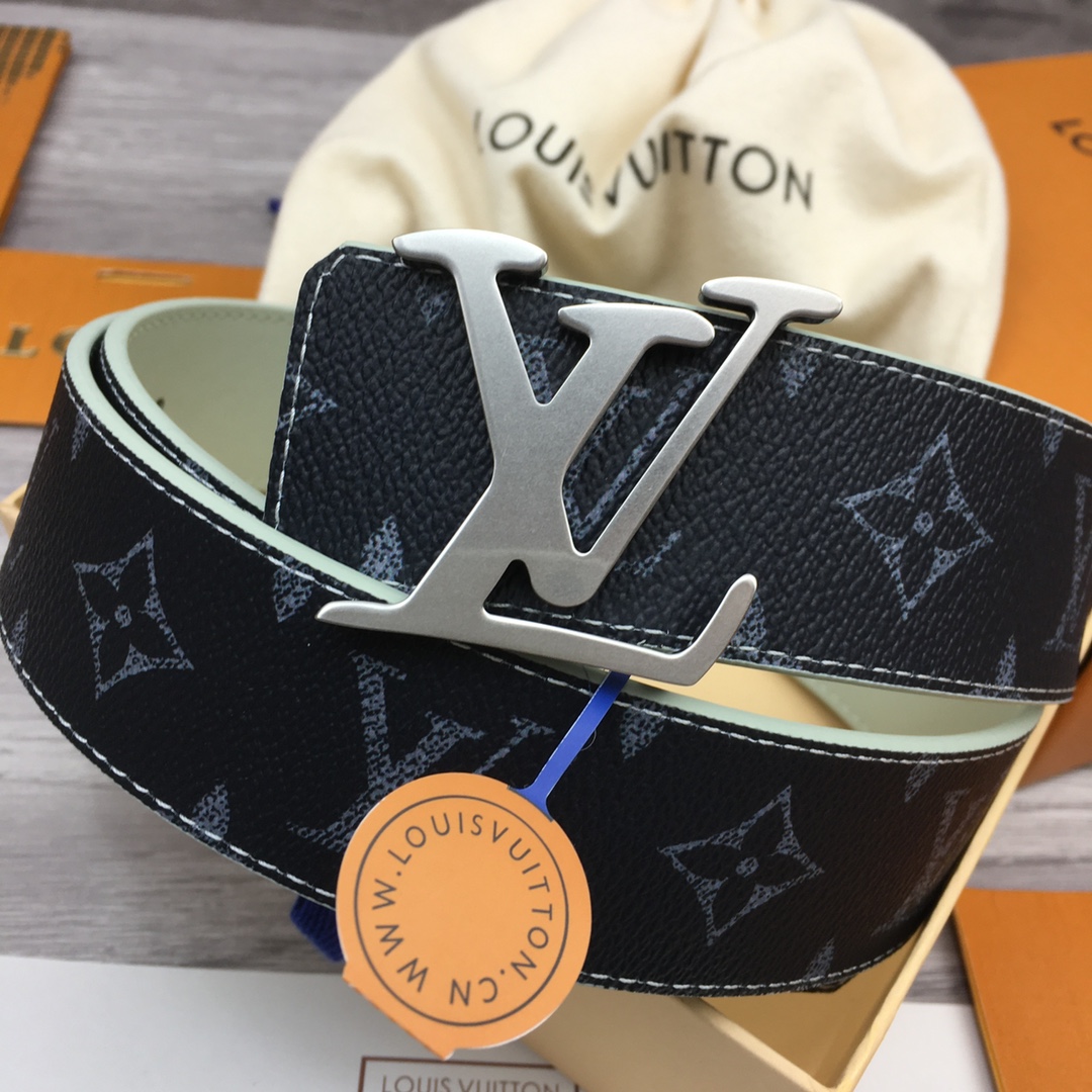 Louis Vuitton LV Custom Canvas Reversible Belt