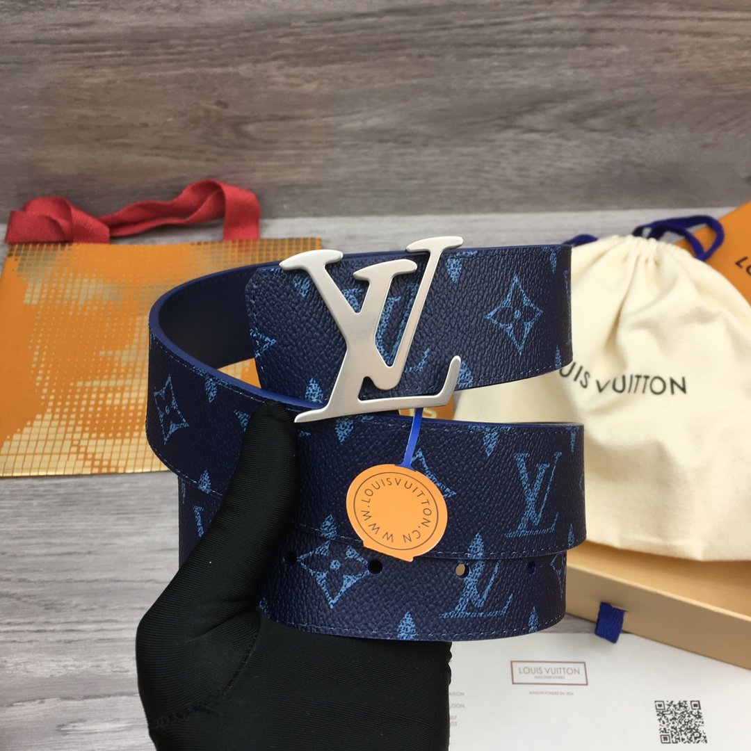 Louis Vuitton LV Custom Canvas Reversible Belt