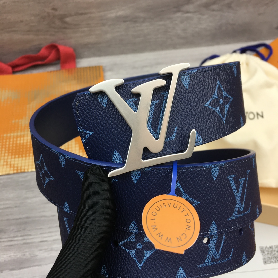 Louis Vuitton LV Custom Canvas Reversible Belt