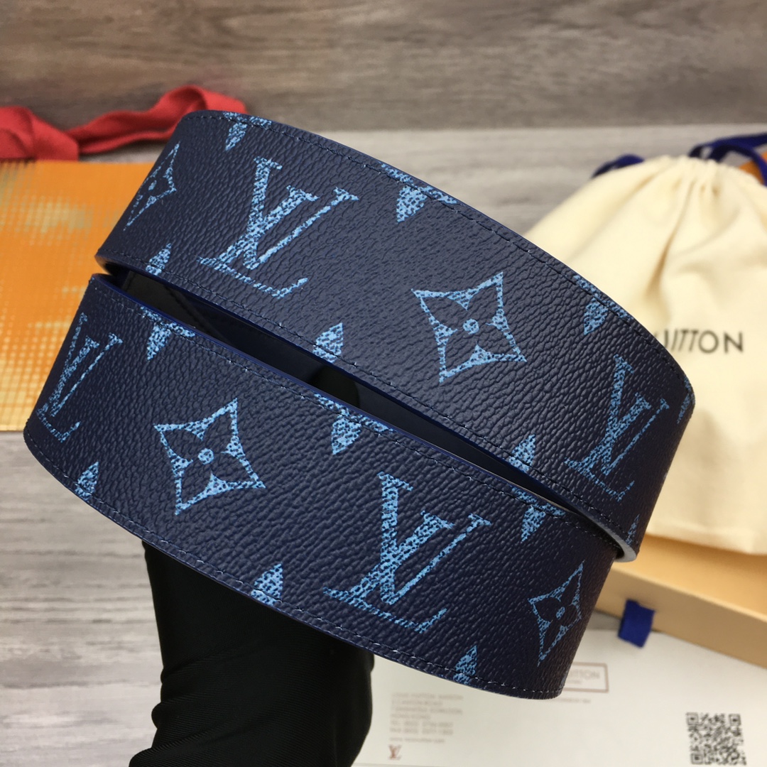 Louis Vuitton LV Custom Canvas Reversible Belt