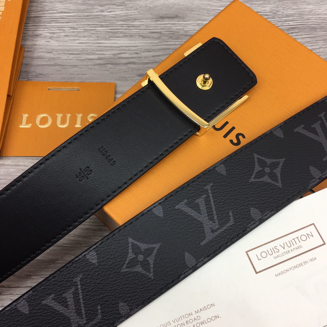 Louis Vuitton Men's Casual Canvas Belt