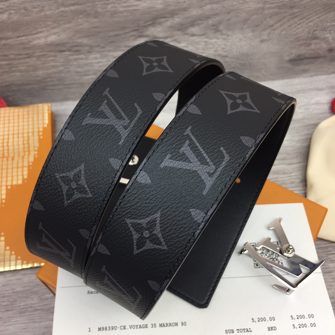 Louis Vuitton Men's Casual Canvas Belt