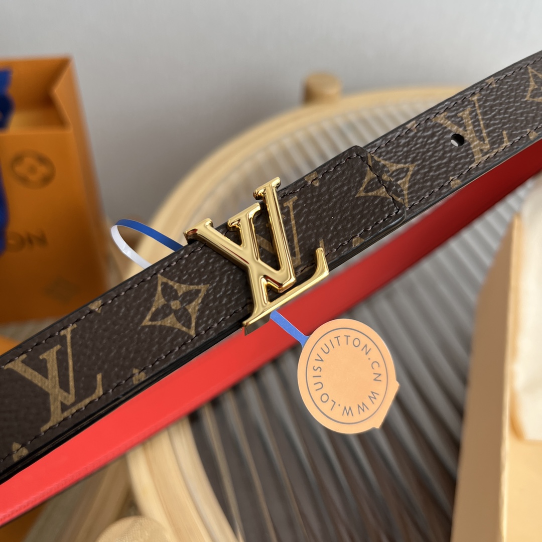 Louis Vuitton LV Women's 2cm Leather Belt