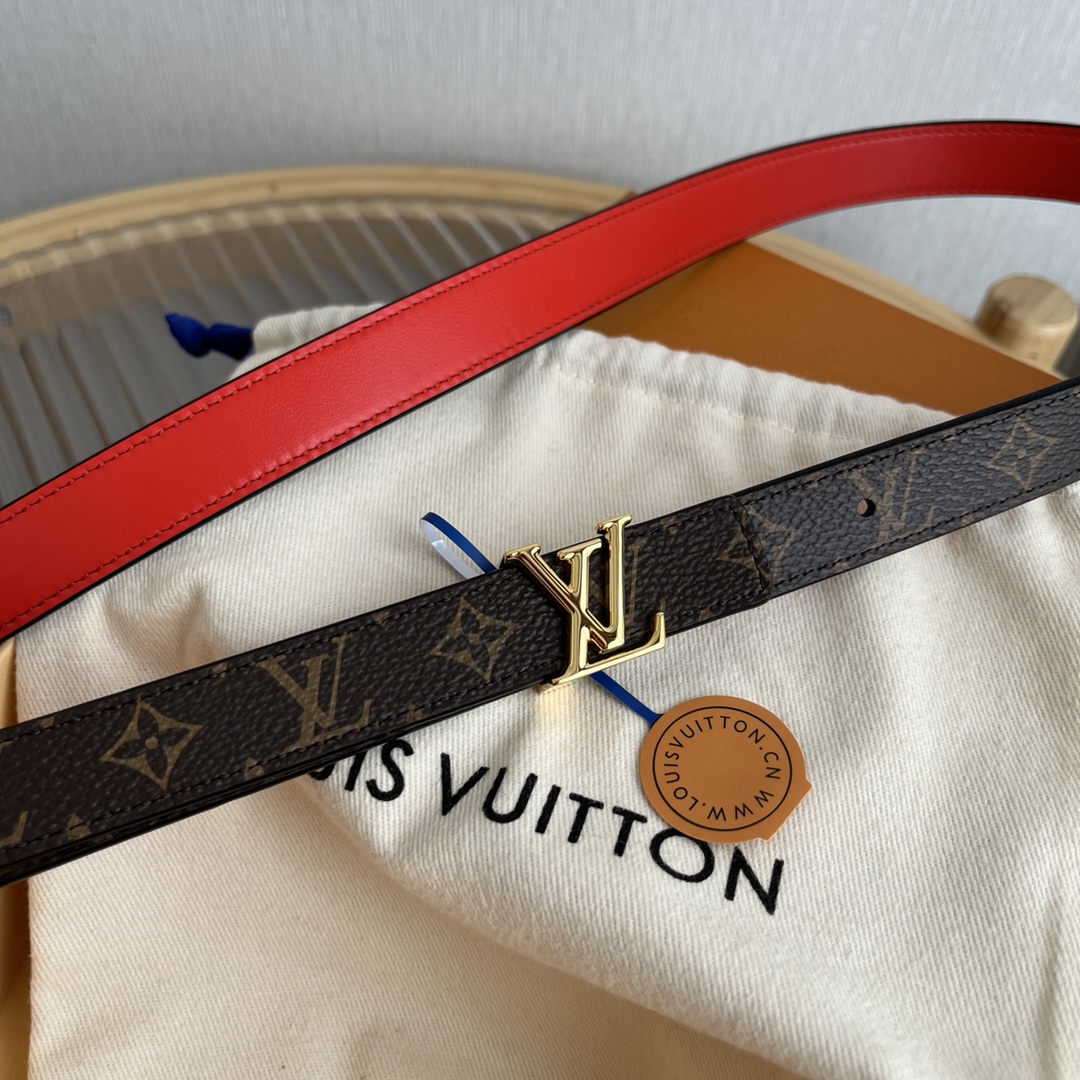 Louis Vuitton LV Women's 2cm Leather Belt