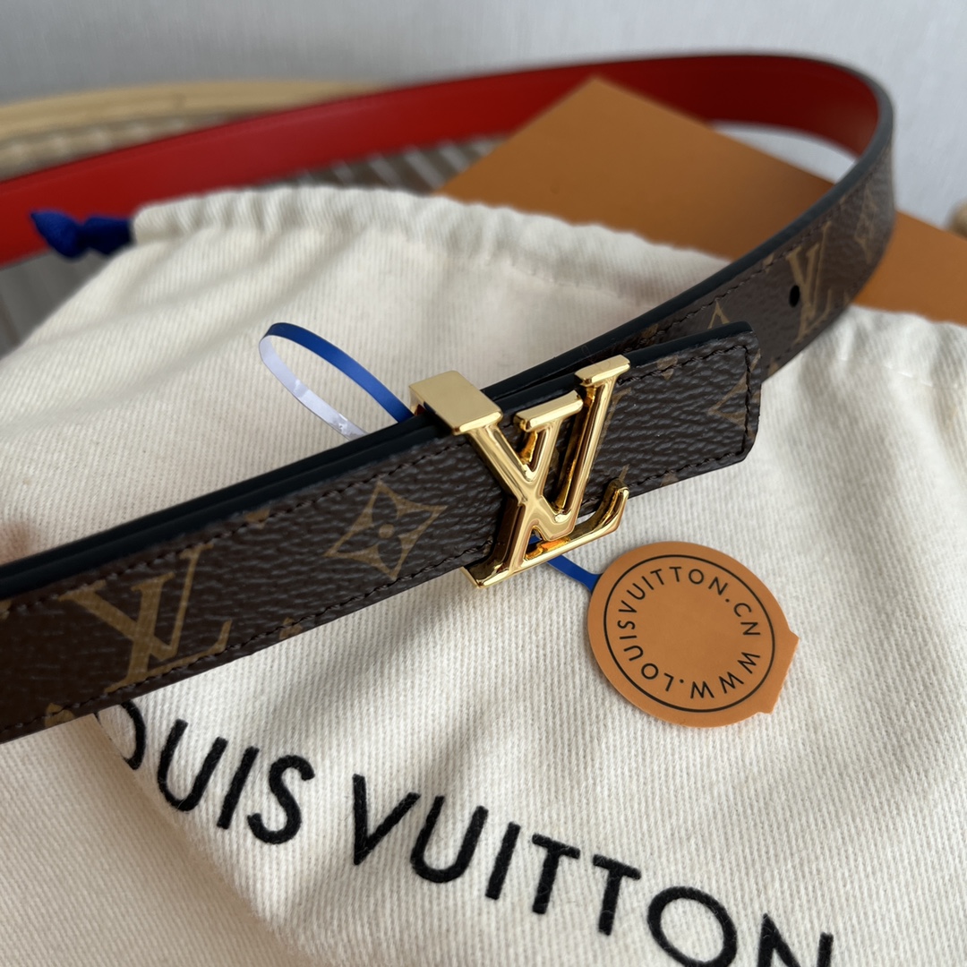 Louis Vuitton LV Women's 2cm Leather Belt