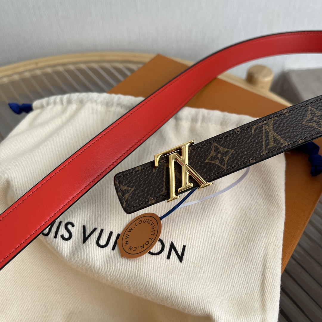 Louis Vuitton LV Women's 2cm Leather Belt