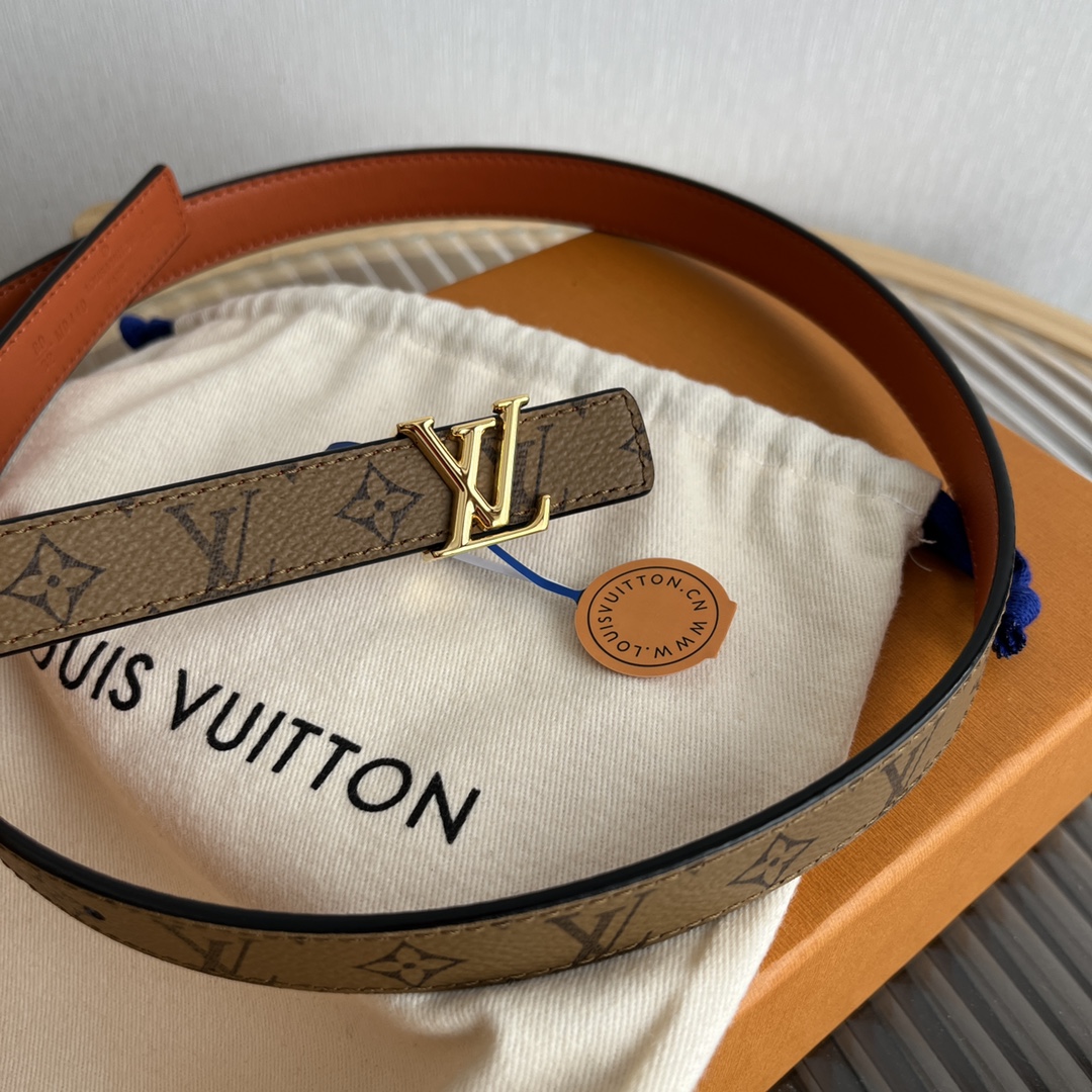 Louis Vuitton LV Women's 2cm Leather Belt