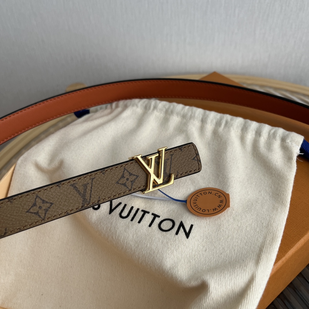 Louis Vuitton LV Women's 2cm Leather Belt