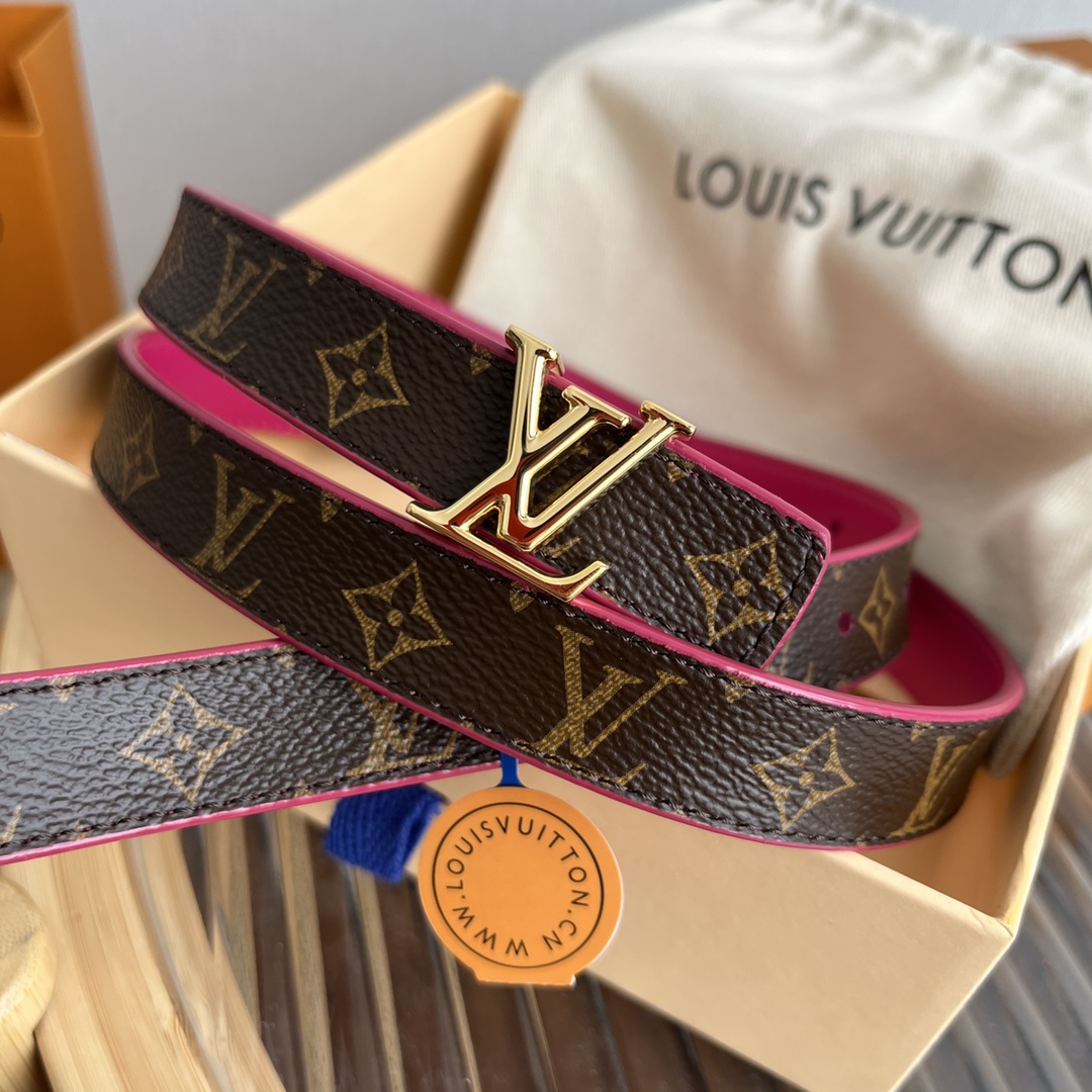 Louis Vuitton LV Women's 2cm Leather Belt