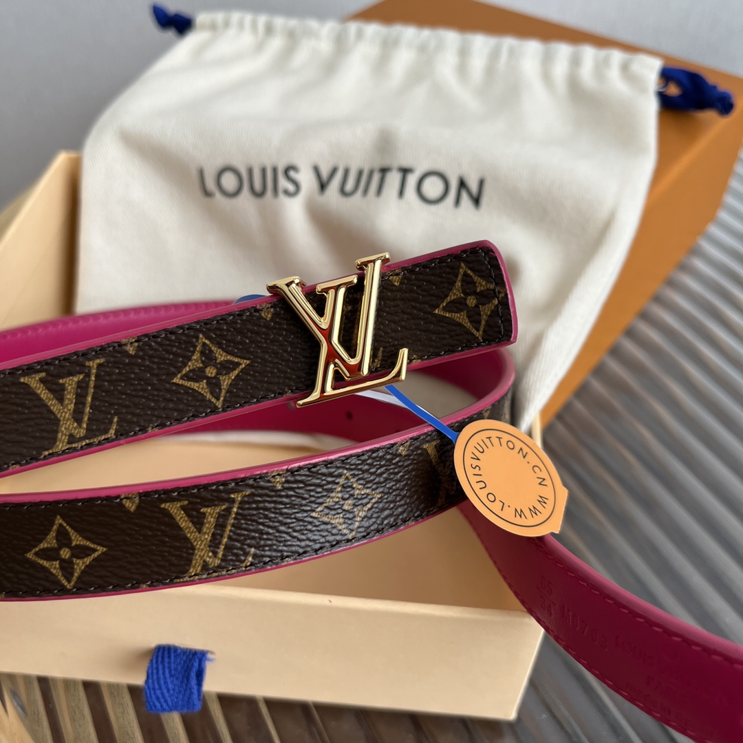 Louis Vuitton LV Women's 2cm Leather Belt