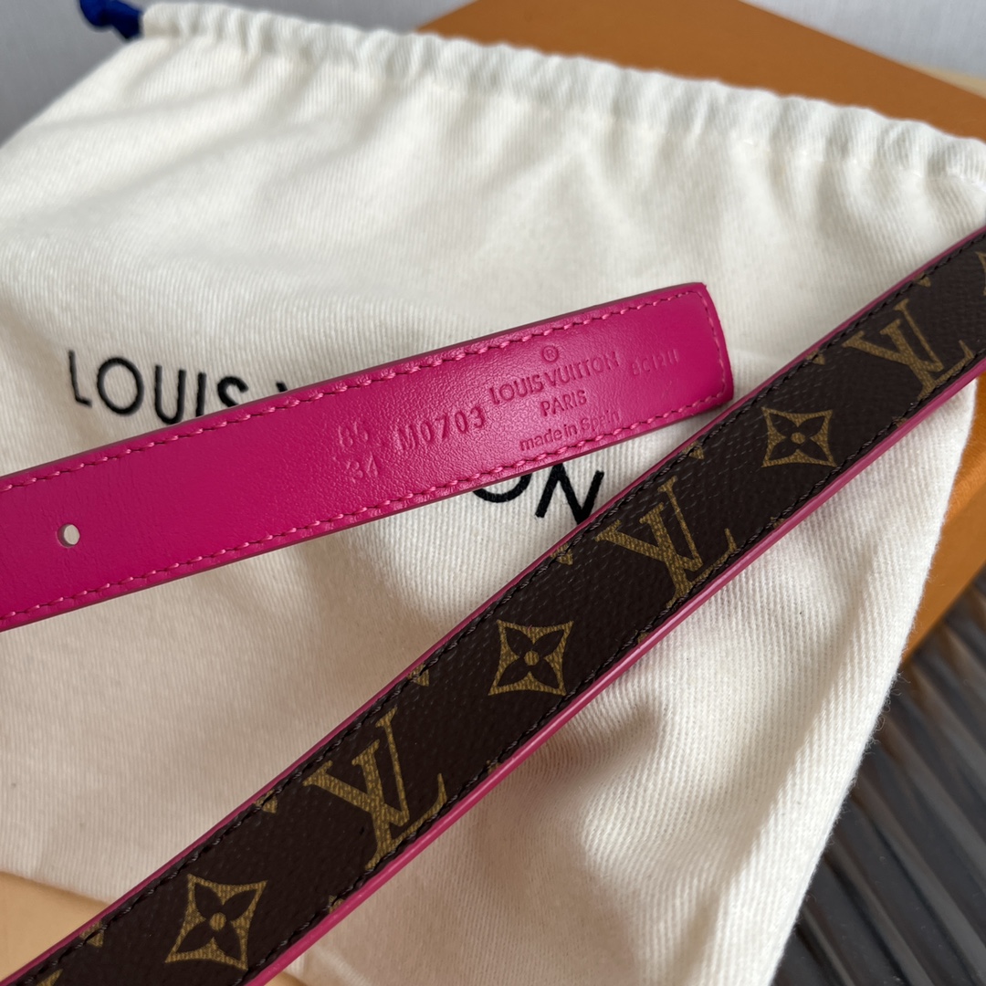 Louis Vuitton LV Women's 2cm Leather Belt