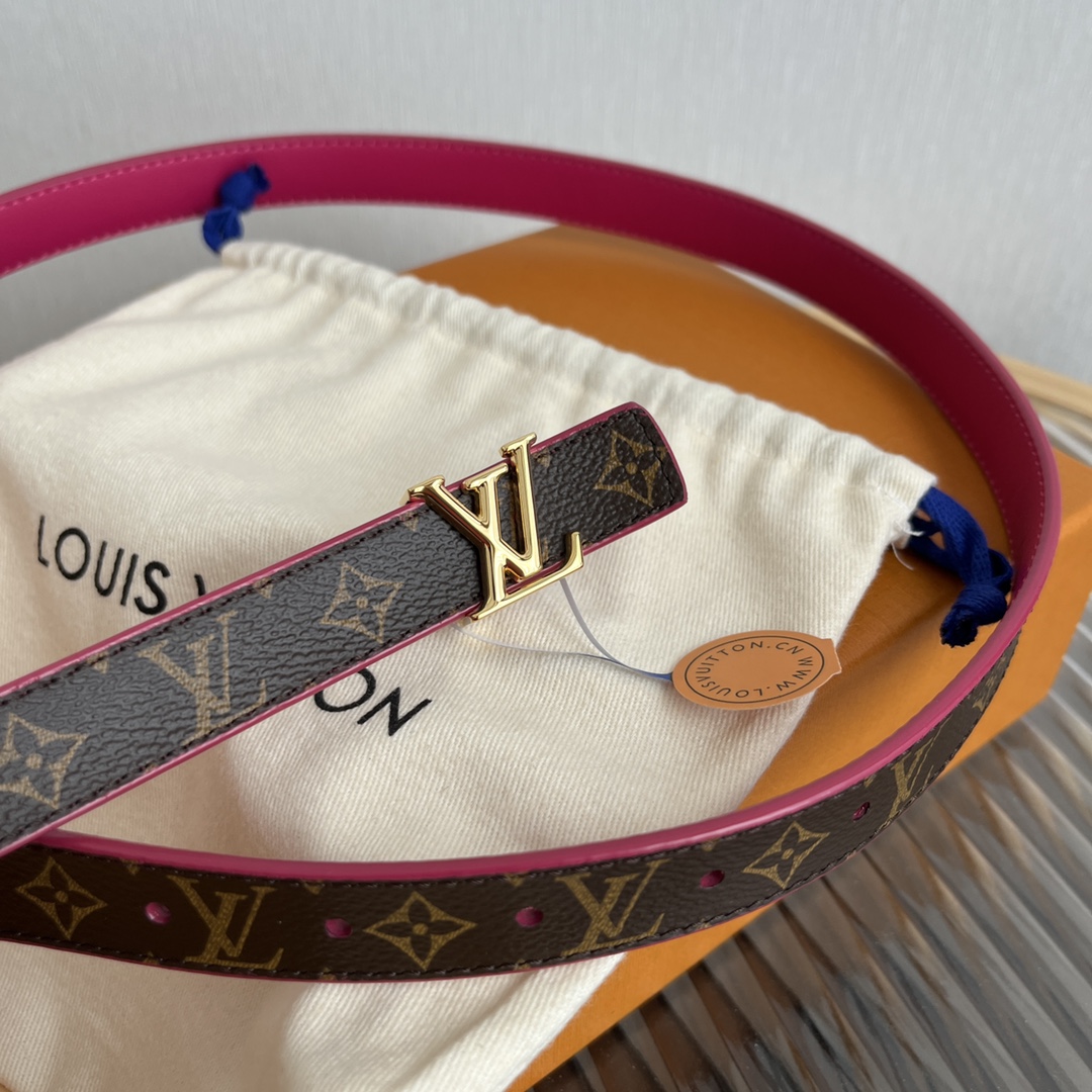 Louis Vuitton LV Women's 2cm Leather Belt