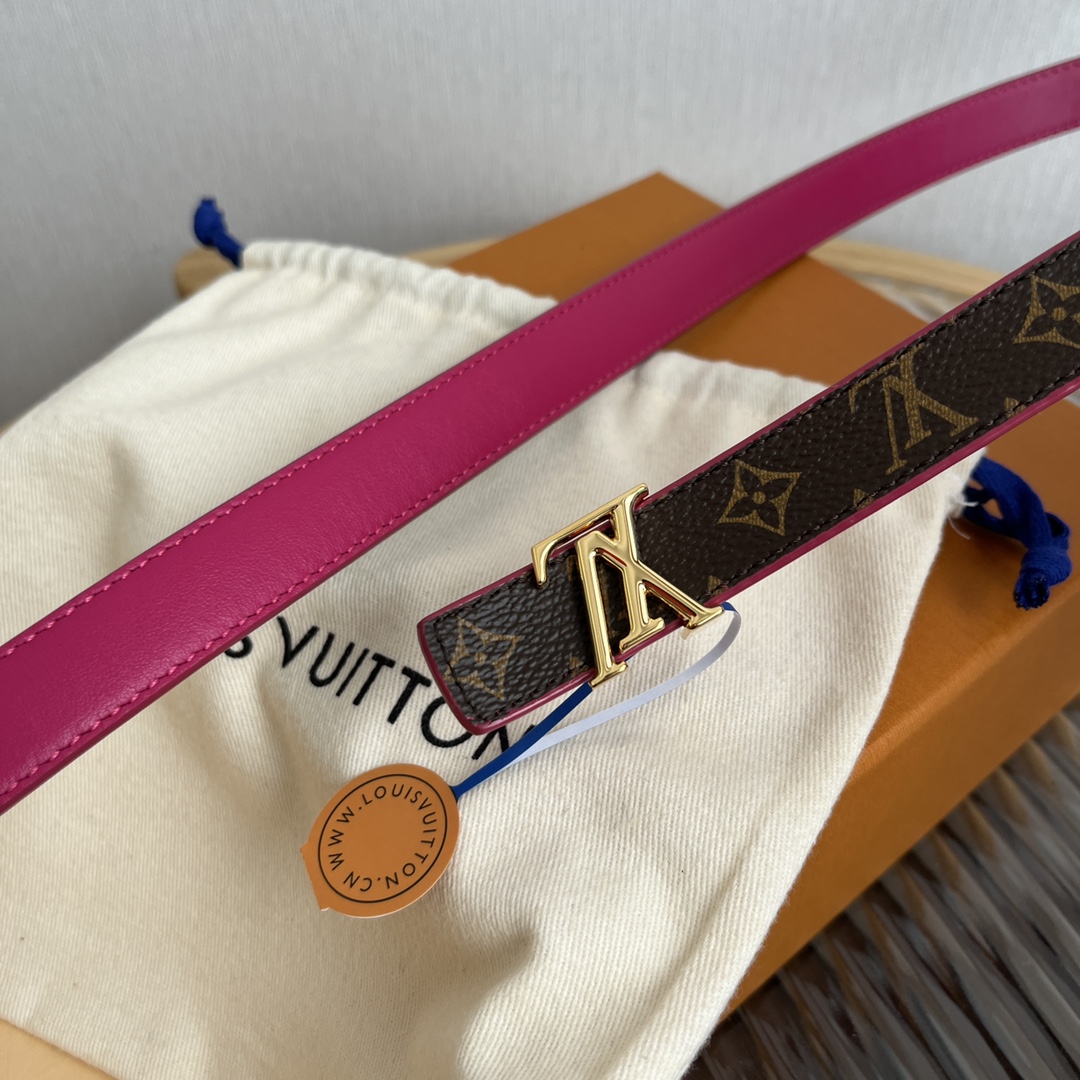 Louis Vuitton LV Women's 2cm Leather Belt